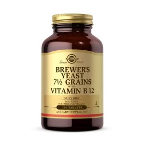 SOLGAR Panimohiiva 7 1/2 Grains, B12-vitamiinilla (250 tablettia) – Viking Supplements