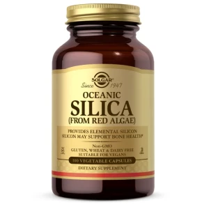 SOLGAR Oceanic Silica punalevästä (100 kapselia) - Viking Supplements