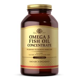 SOLGAR Omega 3 – Kalaöljykonsentraatti (120 kapselia) – Viking Supplements