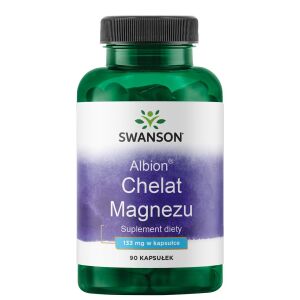 SWANSON Albion Chelat Magnezu 133mg 90 kaps - Viking Supplements