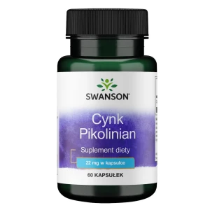 SWANSON Sinkki (pikoliniini) 22 mg 60 kapselia - Viking Supplements