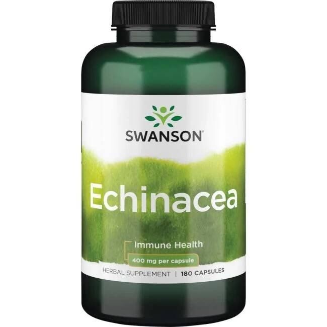 SWANSON Echinacea 400 mg 180 kapselia – Viking Supplements