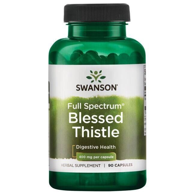SWANSON FS Blessed Thistle 400 mg 90 kapselia - Viking Supplements