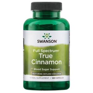 SWANSON FS Aito kaneli (Cejloñski) 300 mg 120 - Viking Supplements