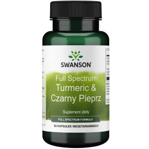 SWANSON FS Kurkuma ja mustapippuri 60 kapselia – Viking Supplements