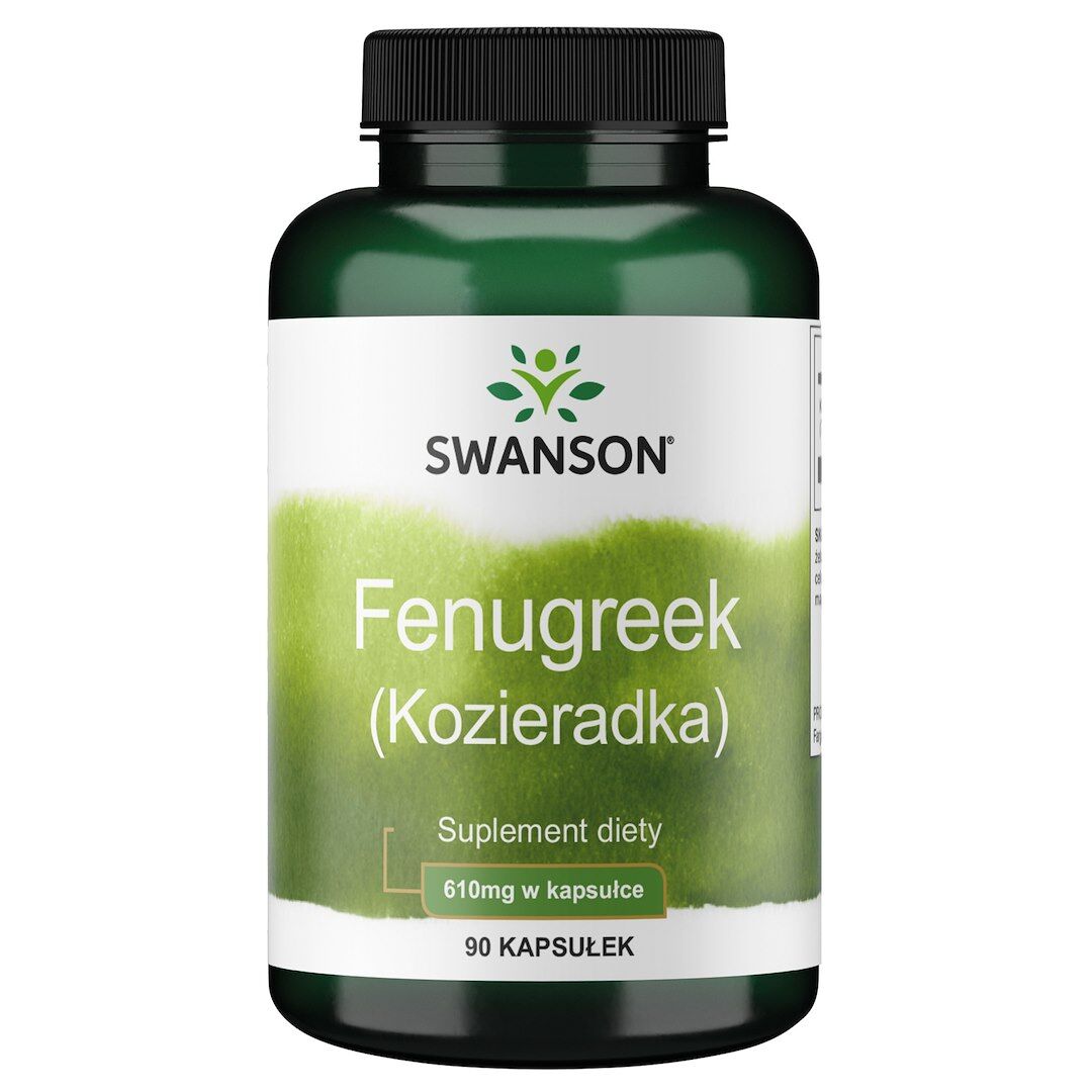 SWANSON Bukkehorn (Kozieradka) 610 mg 90 kapsler