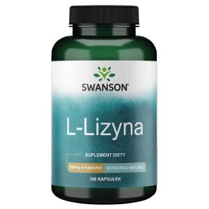 SWANSON L-lysiini 500 mg 100 kapselia – Viking Supplements