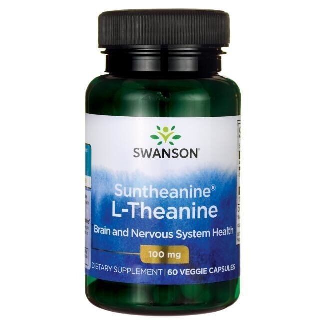 SWANSON L-teaniini 100 mg, 60 kapselia – Viking Supplements