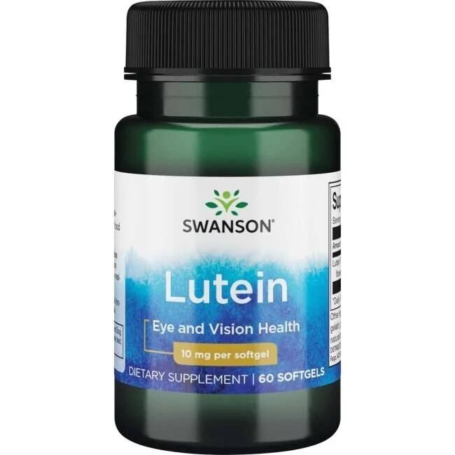 SWANSON Luteina 10 mg 60 kapselia – Viking Supplements