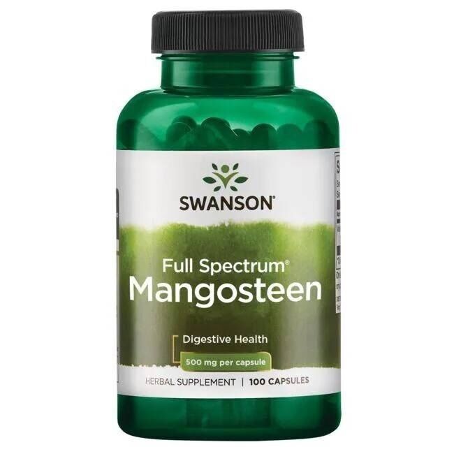 SWANSON Mangostan 500 mg 100 kapselia – Viking Supplements
