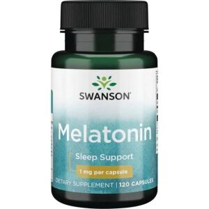 SWANSON Melatoniini 1 mg 120 kapselia – Viking Supplements