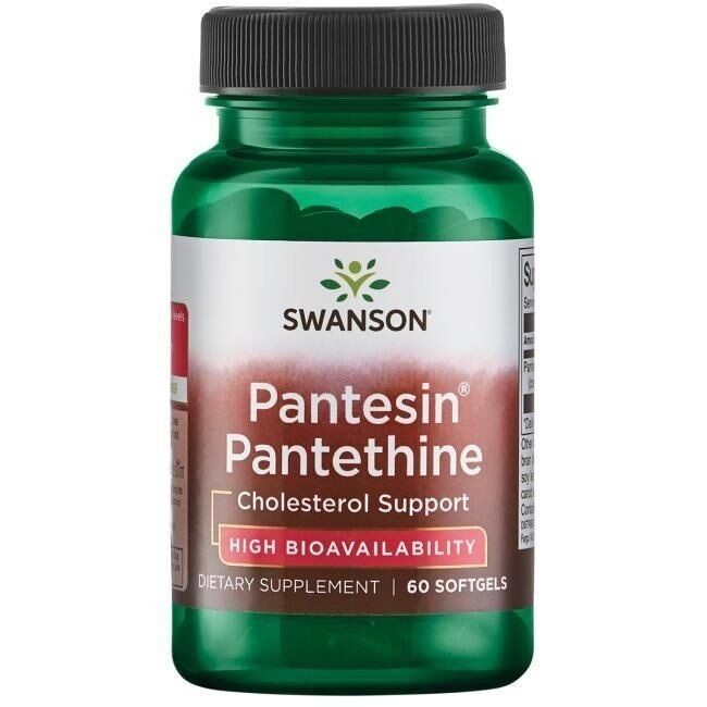 SWANSON Pantesin Panthetine 300 mg 60 kapselia – Viking Supplements
