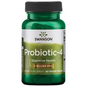 SWANSON Probiotic-4 60 kapselia – Viking Supplements