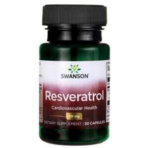SWANSON Resveratrol 50 mg 30 kapselia – Viking Supplements