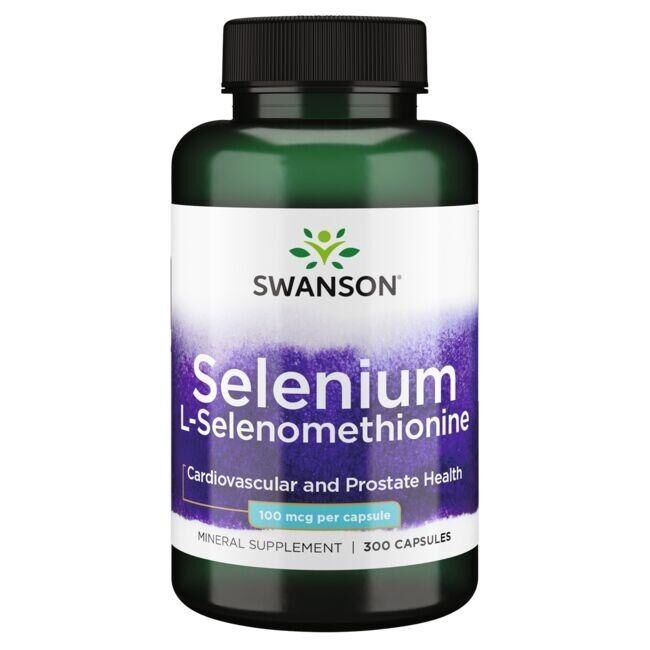 SWANSON Selen SeLECT 100 mcg 300 kapselia – Viking Supplements