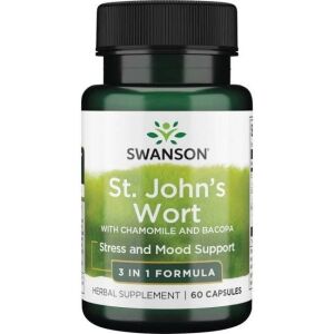 SWANSON St. John’s -kolmoiskompleksi, 60 kapselia – Viking Supplements