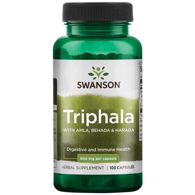 SWANSON Triphala 500 mg 100 kapselia – Viking Supplements