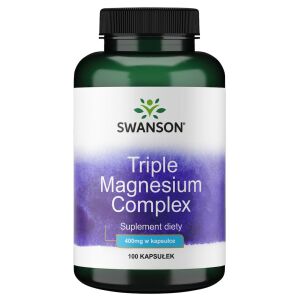 SWANSON Triple Magnesium Complex 100 kapselia - Viking Supplements