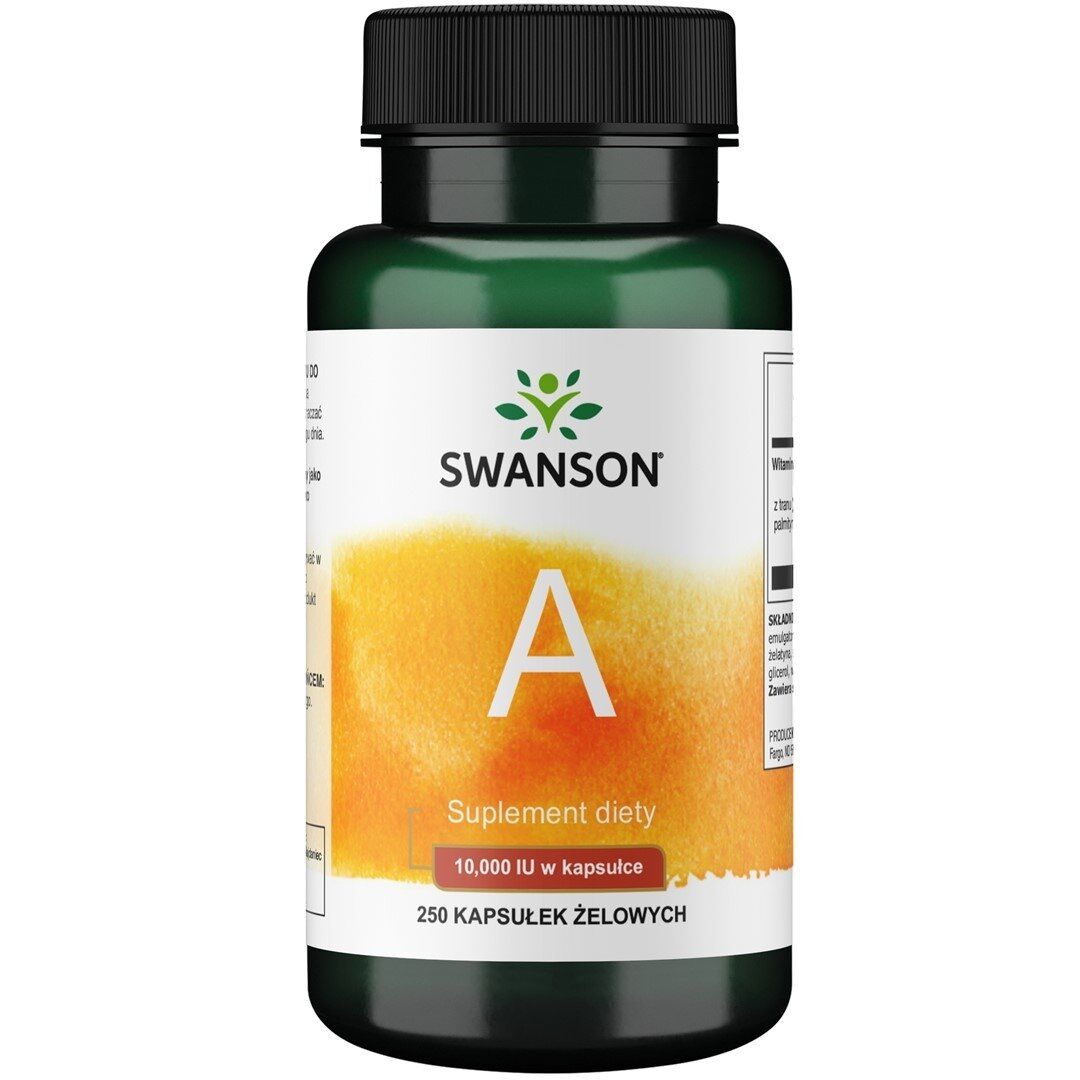 SWANSON A-vitamiini 10 000 IU 250 kapselia – Viking Supplements