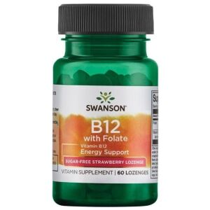 SWANSON B12-vitamiini + foolihappo 60 tablettia – Viking Supplements