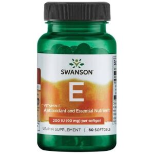 SWANSON E-vitamiini 200 IU 60 kapselia – Viking Supplements
