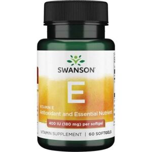 SWANSON E-vitamiini 400 IU 60 kapselia – Viking Supplements