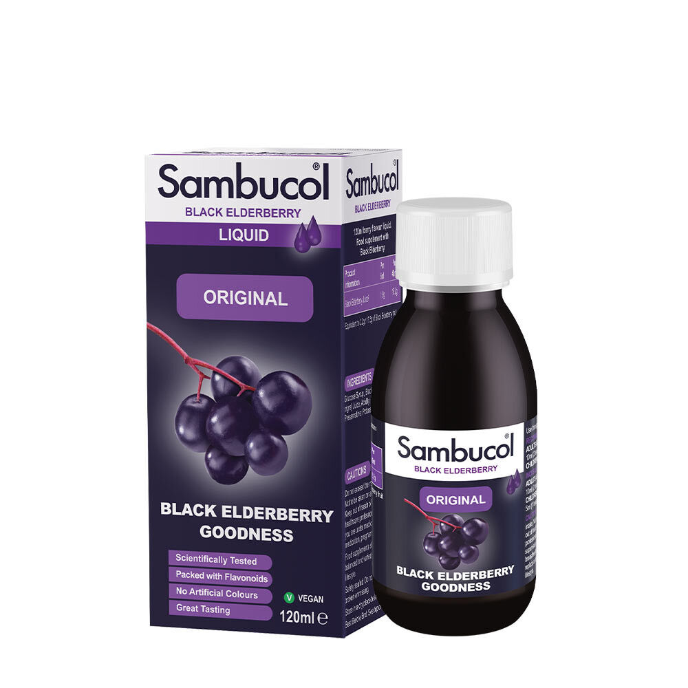 Sambucol Original -nestemäinen valmiste (120 ml)