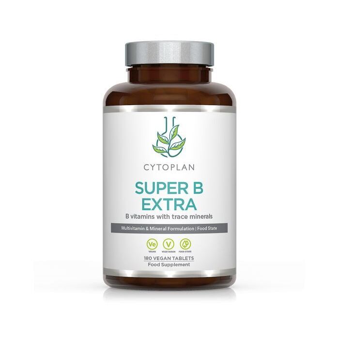 Cytoplan - Super B Extra 180 veganske tabletter