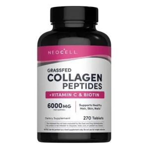 Super Collagen + C-vitamiini ja biotiini – 270 tablettia – Viking Supplements