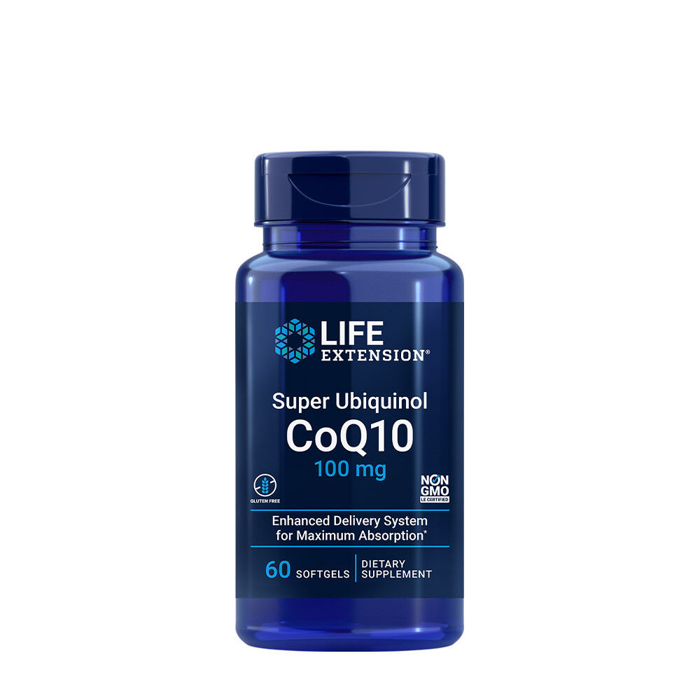 Life Extension - Super Ubiquinol CoQ10, 100mg - 60 softgels