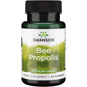 Swanson Bee Propolis 550 mg, 60 kapselia – Viking Supplements