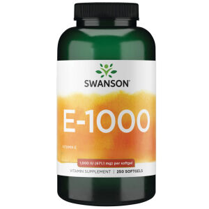 Swanson E-1000 1000 IU 250 kapselia – Viking Supplements
