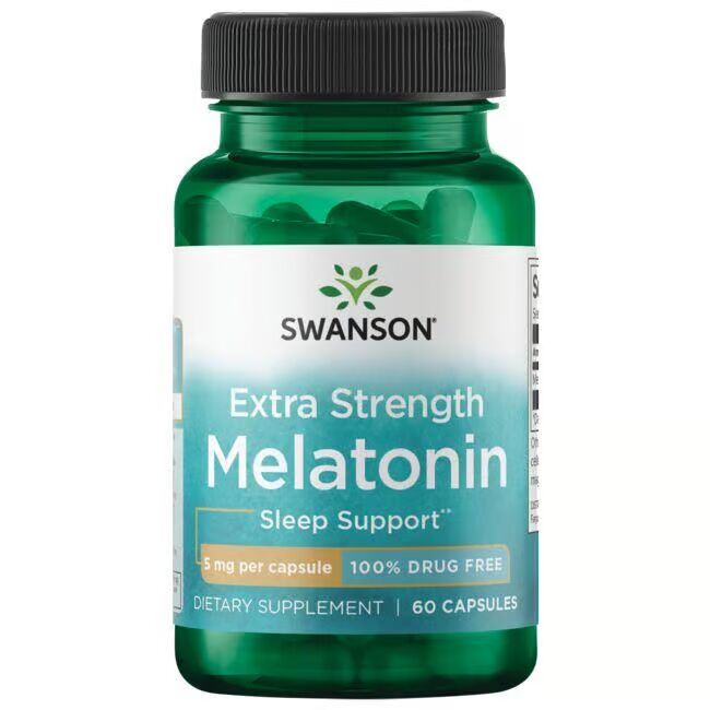 Swanson – Melatoniini 5 mg – 60 kapselia – Viking Supplements