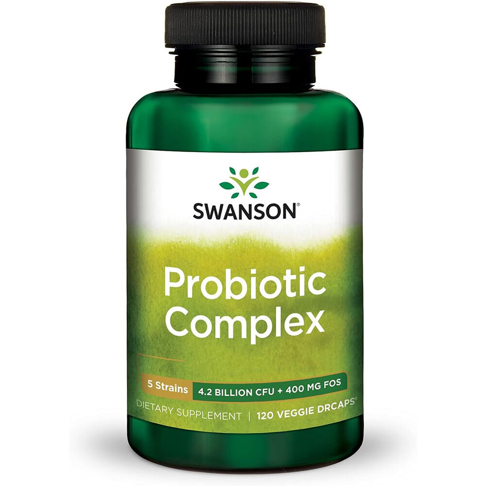 Swanson Probiotic Complex 4,2 milliarder CFU, 120 vegetabilske kapsler