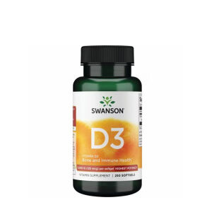 Swanson D3-vitamiini (250 pehmeää kapselia) – Viking Supplements