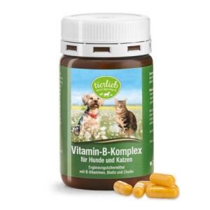 TIERLIEB B-vitamiinikompleksi koirille ja kissoille (120 kapselia) – Viking Supplements