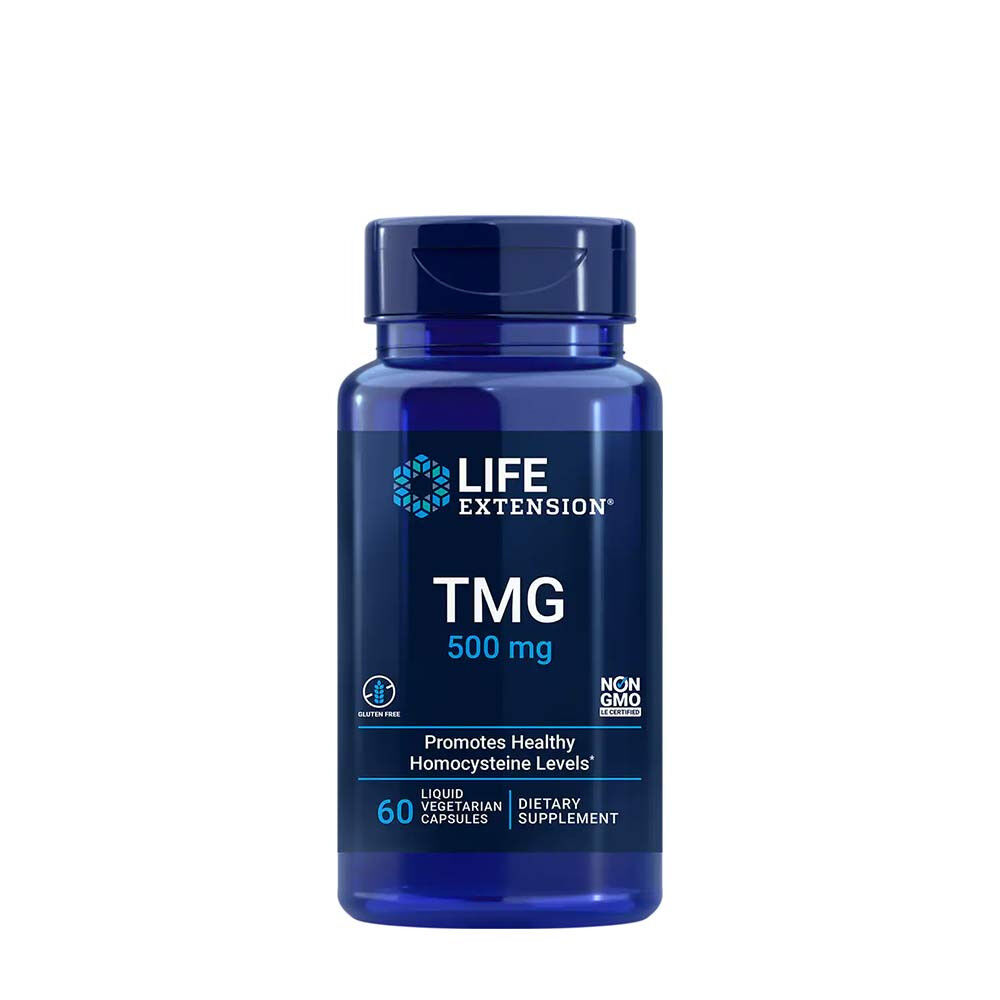 Life Extension - TMG, 500mg - 60 liquid vcaps