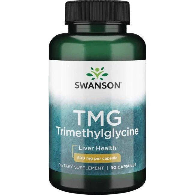 Swanson - TMG (Trimethylglycine), 500mg - 90 caps