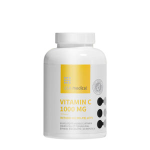 Yhdysvalloissa valmistettu lääketieteellinen C-vitamiini 1000 mg (60 kapselia) – Viking Supplements