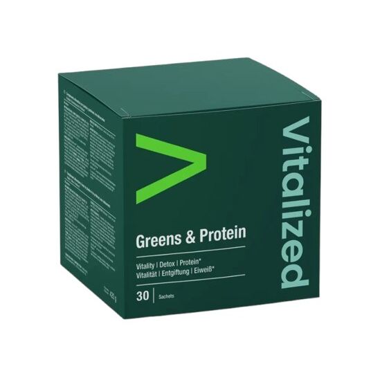 VITALIZED Greens & Protein (30 sachets) - Viking Supplements