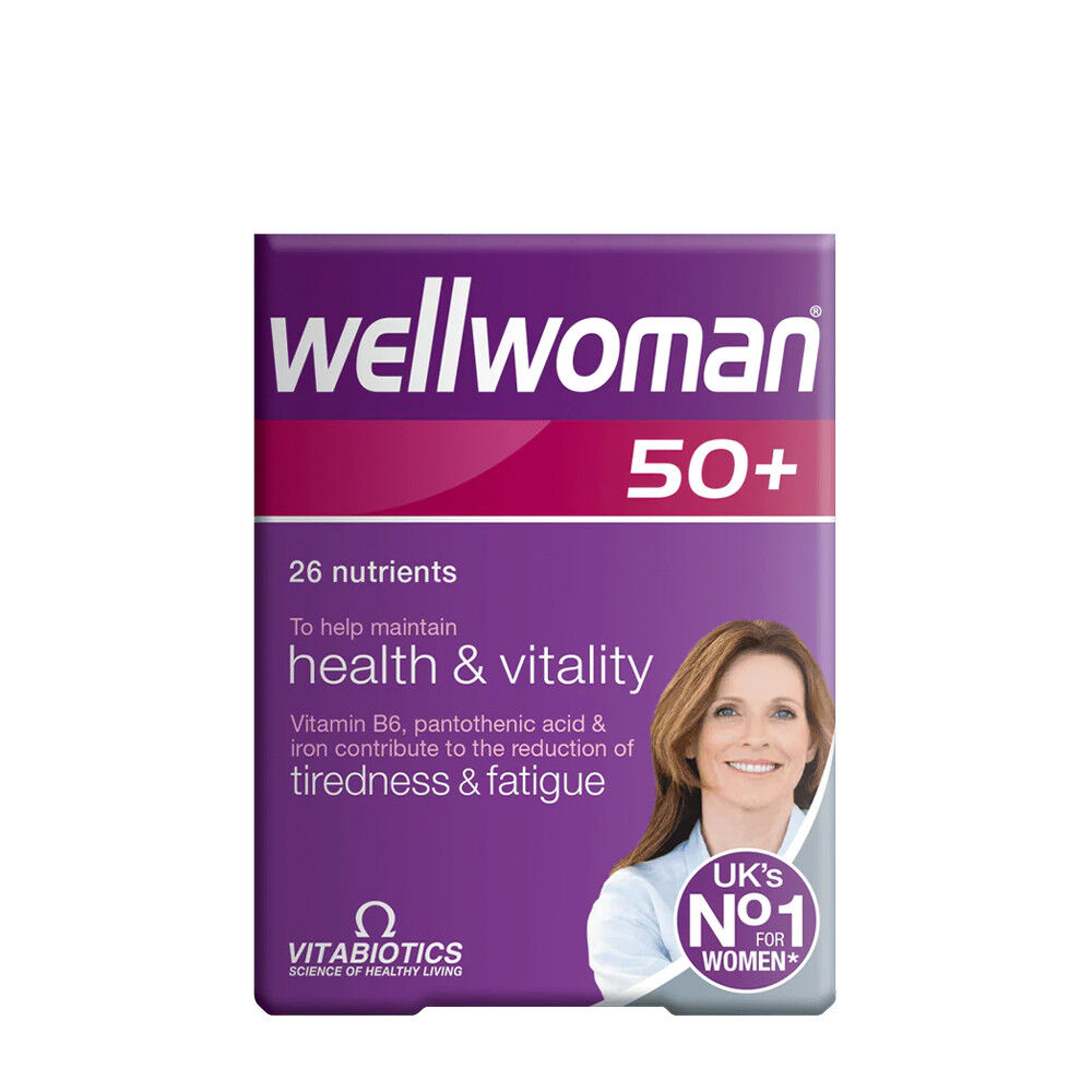Vitabiotics Wellwoman 50+ (30 tablettia) – Viking Supplements