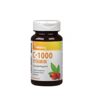 Vitaking C-1000 mg, sisältää 25 mg ruusunmarjaa (30 tablettia) – Viking Supplements