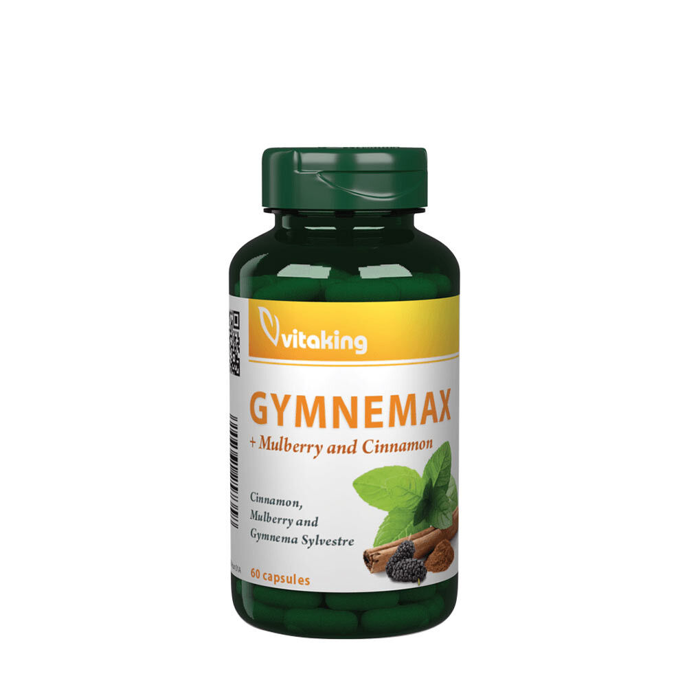 Vitaking Gymnemax + mulperipuu ja kaneli 750 mg (60 kapselia) – Viking Supplements