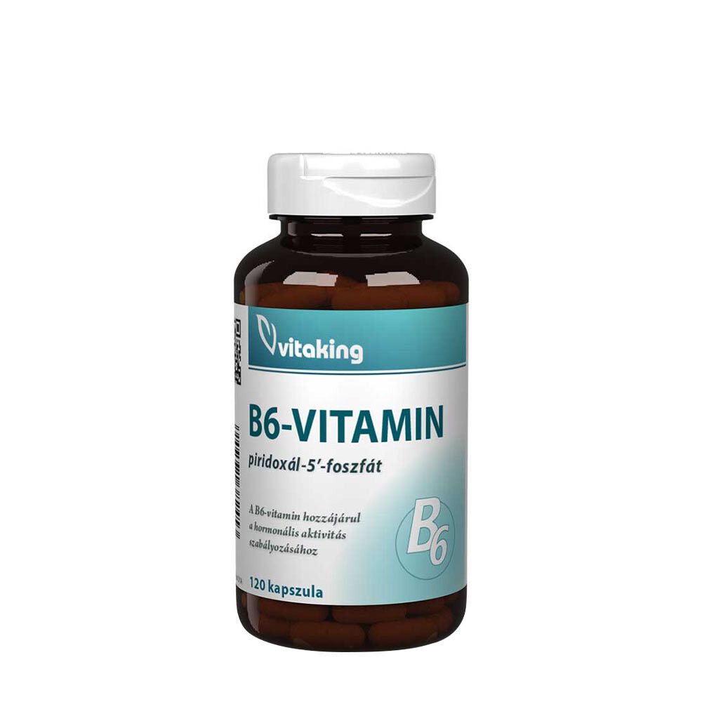 Vitaking Vitamin B6 (P5P) (120 kapsler) billede