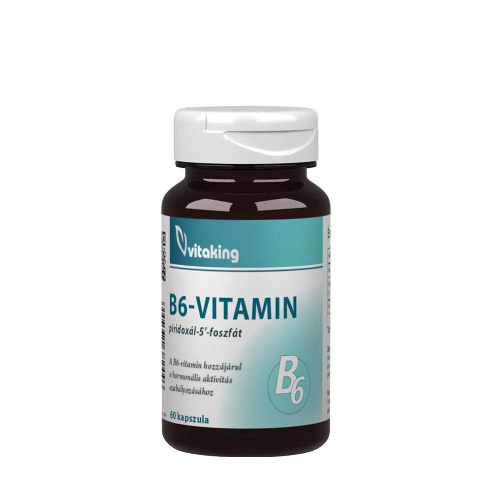 Vitaking Vitamin B6 (P5P) (60 kapsler) billede