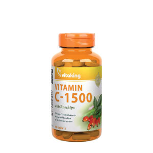 Vitaking C-vitamiini 1500, ruusunmarjoilla (60 tablettia) – Viking Supplements