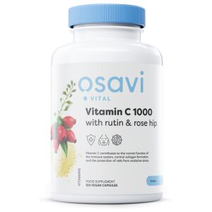 C1000-vitamiini, rutiinia ja ruusunmarjaa – 120 vegaanista kapselia – Viking Supplements