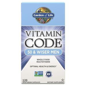 Vitamin Code 50 & Wiser Men – 120 vcaps – Viking Supplements