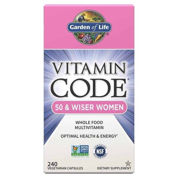 Vitamin Code 50 & Wiser Women – 240 kapselia – Viking Supplements