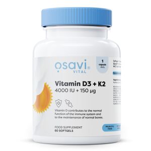 D3- ja K2-vitamiini